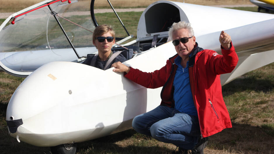 Glider flying day course Salland