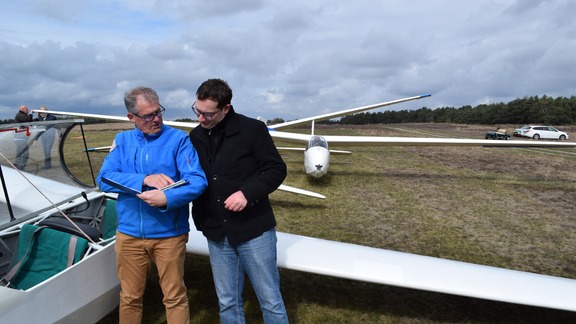 Glider flying day course Terlet