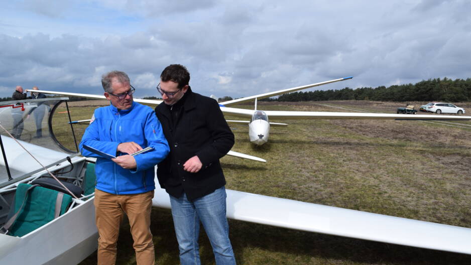 Familiarisation day gliding Terlet