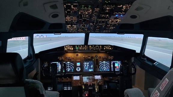 Boeing 737 simulador Oudenaarde