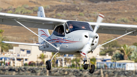 Grundlegende Flugstunde Teneriffa