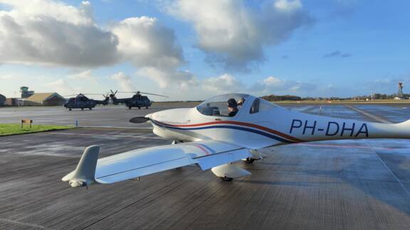 Clases de vuelo básico en Den Helder